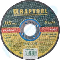 Круг отрезной по металлу для УШМ KRAFTOOL 115x2.5x22.23 мм 36250-115-2.5