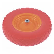 Колесо полиуретановое 4.80/4.00-8, длина оси 90 мм, подшипник 20 мм PalisaD 68977