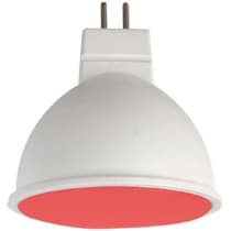 Лампа светодиодная Ecola GU5.3 MR16 color 7W Красный M2TR70ELC