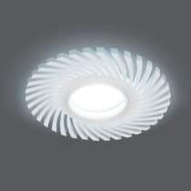Встраиваемый светильник Gauss Backlight BL133 белый GU5.3 3W Led 4000K