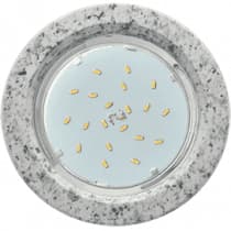 Ecola GX53 H4 светильник встраив. без рефл. гранит Арктик 38x106 (к+) SR53H4ECB