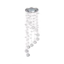 Встраиваемый светильник Ecola MR16 CR1010 GU5.3 Glass хром/прозрачный FS16RVECB