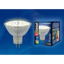 Лампа светодиодная Uniel LED MR16 SMD 1,5W WW GU5.3 04018