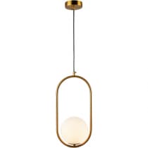 Подвесной светильник Natali Kovaltseva Renzo RENZO II 81418/1P GOLD SATIN