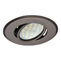 Встраиваемый светильник Ecola MR16 DH09 GU5.3 черный хром FT1603EFS