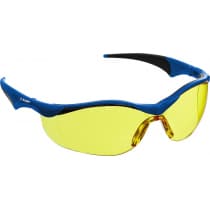 ЗУБР Прогресс 7 Желтые, очки защитные открытого типа, мягкие двухкомпонентные дужки. 110321_z01