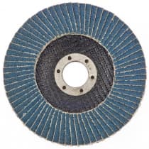 Круг лепестковый торцевой КЛТ-1, ZK10X W (цирконий), зернистость 40Н(Р 40), 125 х 22,2 мм, БАЗ Россия 74020