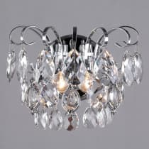 Бра Eurosvet Crystal 10081/2 хром/прозрачный хрусталь Strotskis