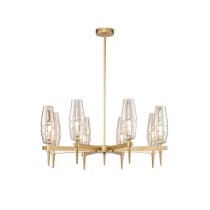 Подвесная люстра Maytoni Lita H002PL-08G