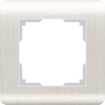 Рамка на 1 пост Werkel Stream WL12-Frame-01 перламутровый W0012113