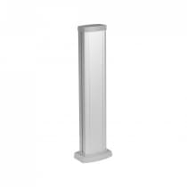 Универсальная мини-колонна алюминиевая с крышкой из алюминия 1 секция, высота 0,68 метра, цвет алюминий Legrand 653104
