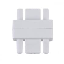 Коннектор шинопровода прямой SC-1W-TL белый серии TOP-LINE IN HOME 4690612029344