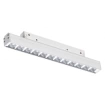 Трековый светильник для низков. шинопровода IP20 LED 4000K 12W 48V FLUM 358417 SHINO NT20 027 белый