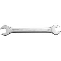 Гаечный ключ рожковый KRAFTOOL 13х14 мм, Cr-V сталь, хромированный 27033-13-14