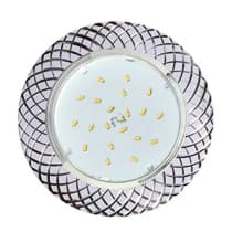 Ecola GX53 H4 DL5381 светильник встраив. без рефл. Сетка Белый/Алюм 20x110 (к+) FW5381ECB