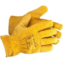 Перчатки рабочие ЗУБР XL, кожаные, подкладка 1135-XL