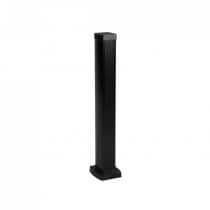 Мини-колонна Snap-On алюминиевая с крышкой из пластика 1 секция, высота 0,68 метра, цвет черный Legrand 653005