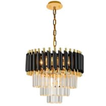 Подвесная люстра Darian DARIAN 76017/5C GOLD BLACK Natali Kovaltseva