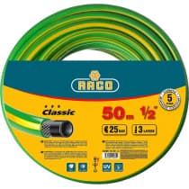 Шланг поливочный Raco O 1/2" x 50 м, 25 атм., 3-x слойный, армированный, CLASSIC 40306-1/2-50_z01