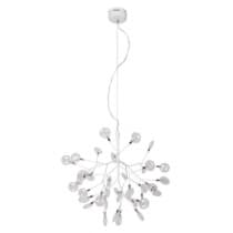 Подвесной светильник Crystal Lux EVITA SP36 WHITE/TRANSPARENT