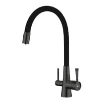 Смеситель Lemark Comfort (LM3075GM) для кухни  с подключением к фильтру с питьевой водой