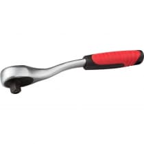 Трещотка для торцовых головок ЗУБР 1/4", 72 зубца, Cr-V сталь 27730-1/4
