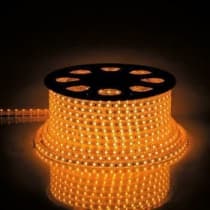 Светодиодная лента Ecola LED Strip STD 4.8W/m 220V IP68 60Led/m желтый S10Y05ESB