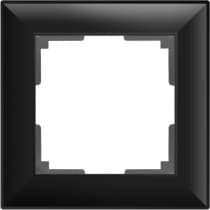 Рамка на 1 пост Werkel Fiore WL14-Frame-01 черный матовый 4690389109065