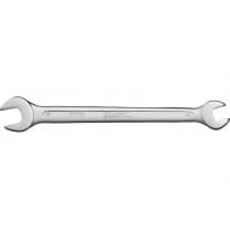 Гаечный ключ рожковый KRAFTOOL 8х10 мм, Cr-V сталь, хромированный 27033-08-10