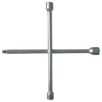 Ключ-крест баллонный, 17 х 19 х 21 х 22 мм, толщина 14 мм Сибртех 14257
