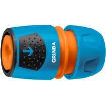 GRINDA PROLine TU-A, 1/2"-3/4", с автостопом, соединитель универсальный быстросъёмный, для шланга, из ударопрочного пластика с TPR 8-426227_z02