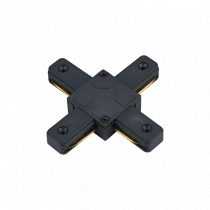 Коннектор X-тип IN HOME XSB-BL для шинопровода SB черный 4690612060507