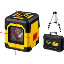 STAYER SLM-2 нивелир лазерный, 10м, точн. +/-0,5 мм/м, штатив, кейс 34961-2