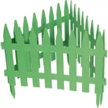 Забор декоративный Рейка, 28 х 300 см, зеленый, Россия, Palisad 65005