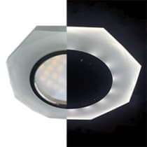 Встраиваемый светильник Ecola MR16 LD1652 GU5.3 Белый SL1652EFF