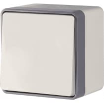 Выключатель одноклавишный IP44 Werkel WL15-01-02 Gallant слоновая кость 4690389102288