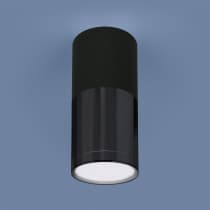 Потолочный светильник Elektrostandard DLR028 6W 4200K черный матовый/черный хром