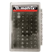Набор бит с магнитным держателем, CrV, 61 шт. Matrix 11387