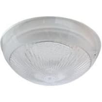 Ecola Light GX70 LED ДПП 03-60-3 светильник "Сириус" Круг накладной IP65 1*GX70 прозрачный белый 220х220х100 TP70T1ECR