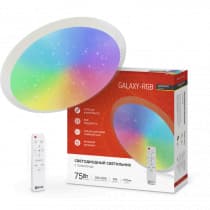 Светильник светодиодный IN HOME COMFORT GALAXY-RGB 75Вт 230В 3000-6500K 6000Лм 555x85мм с пультом дистанционного управления 4690612044613