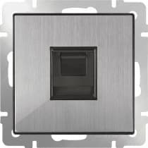 Розетка компьютерная Ethernet RJ-45 Werkel WL02-RJ-45 глянцевый никель 4690389119620