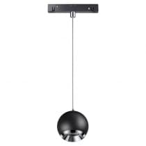 Трековый св-к для низков.шинопровода IP20 LED 4000K 10W FLUM 358401 SHINO NT20 029 черн/хром