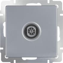 Розетка TV оконечная Werkel WL06-TV серебряный 4690389053955
