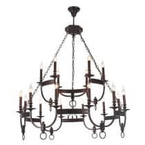 Подвесная люстра Crystal Lux SUERTE BROWN SP12+6