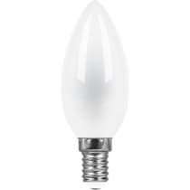 Лампа светодиодная филамент FERON LB-73, C35 (свеча), 9W 230V E14 2700К 25955