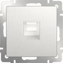 Розетка компьютерная Ethernet RJ-45 Werkel WL13-RJ-45 перламутровый рифленый W1181013
