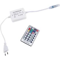 Контроллер Ecola LED strip 220V RGB  RF controller (IP20) 600W 2,7A для ленты 220V 16x8 IP68 с радиопультом RF1606KSB