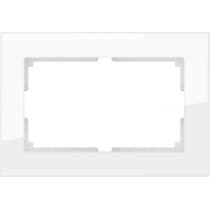 Рамка для двойной розетки Werkel Favorit WL01-Frame-01-DBL белый 4690389073120