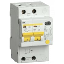 Автоматический выключатель дифференциального тока IEKАД12S 2Р 63А 100мА MAD13-2-063-C-100