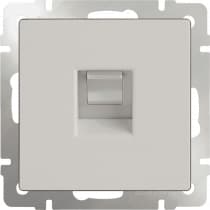 Розетка компьютерная Ethernet RJ-45 Werkel WL03-RJ-45-ivory слоновая кость 4690389046261